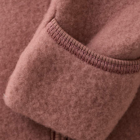 Pram Suit Wollfleece mit Ohren