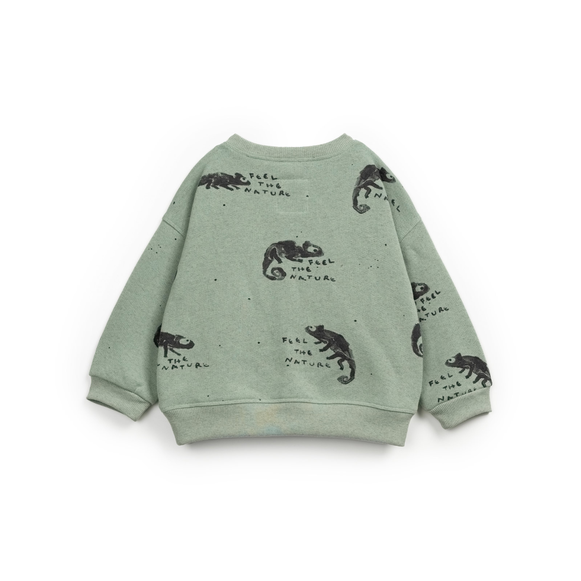 Sweatshirt mit Chamäleon-Print