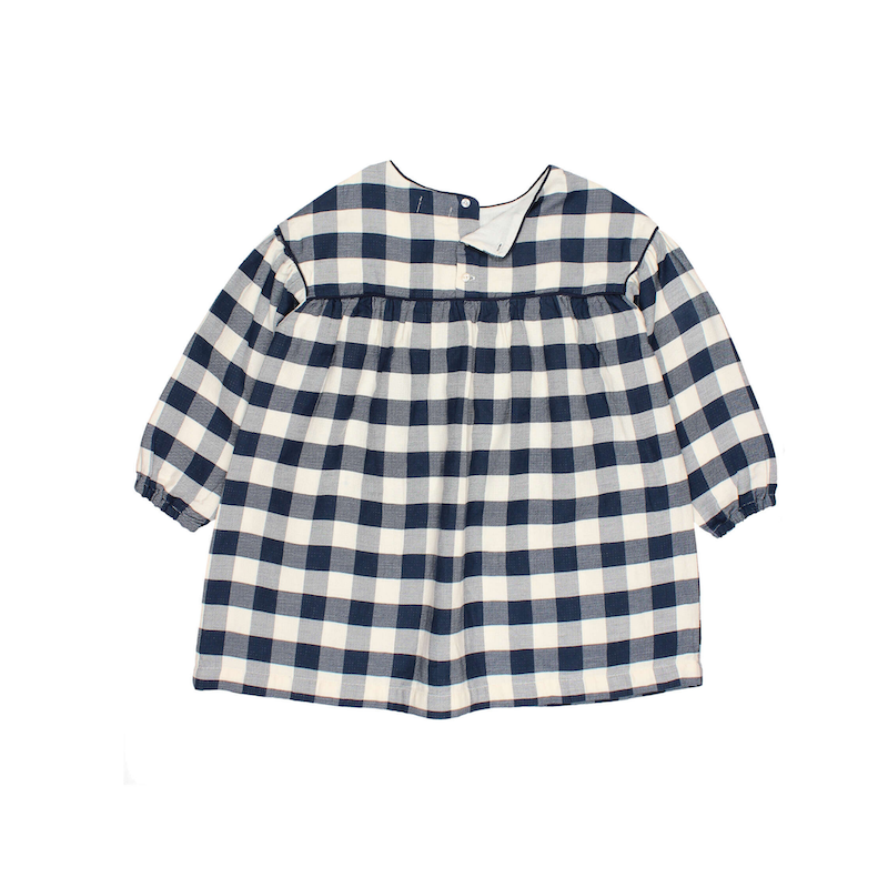 Baby Gingham Kleid | Karo