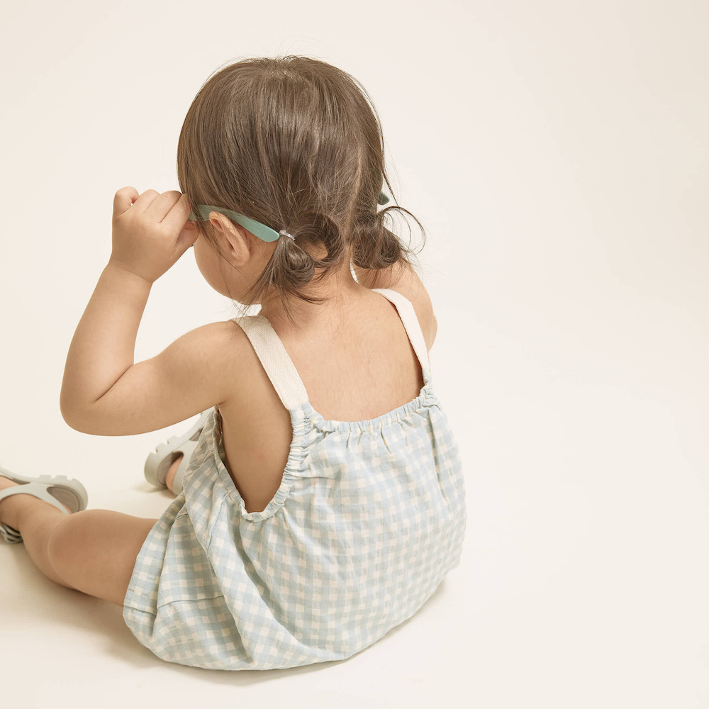 BB Gingham Romper