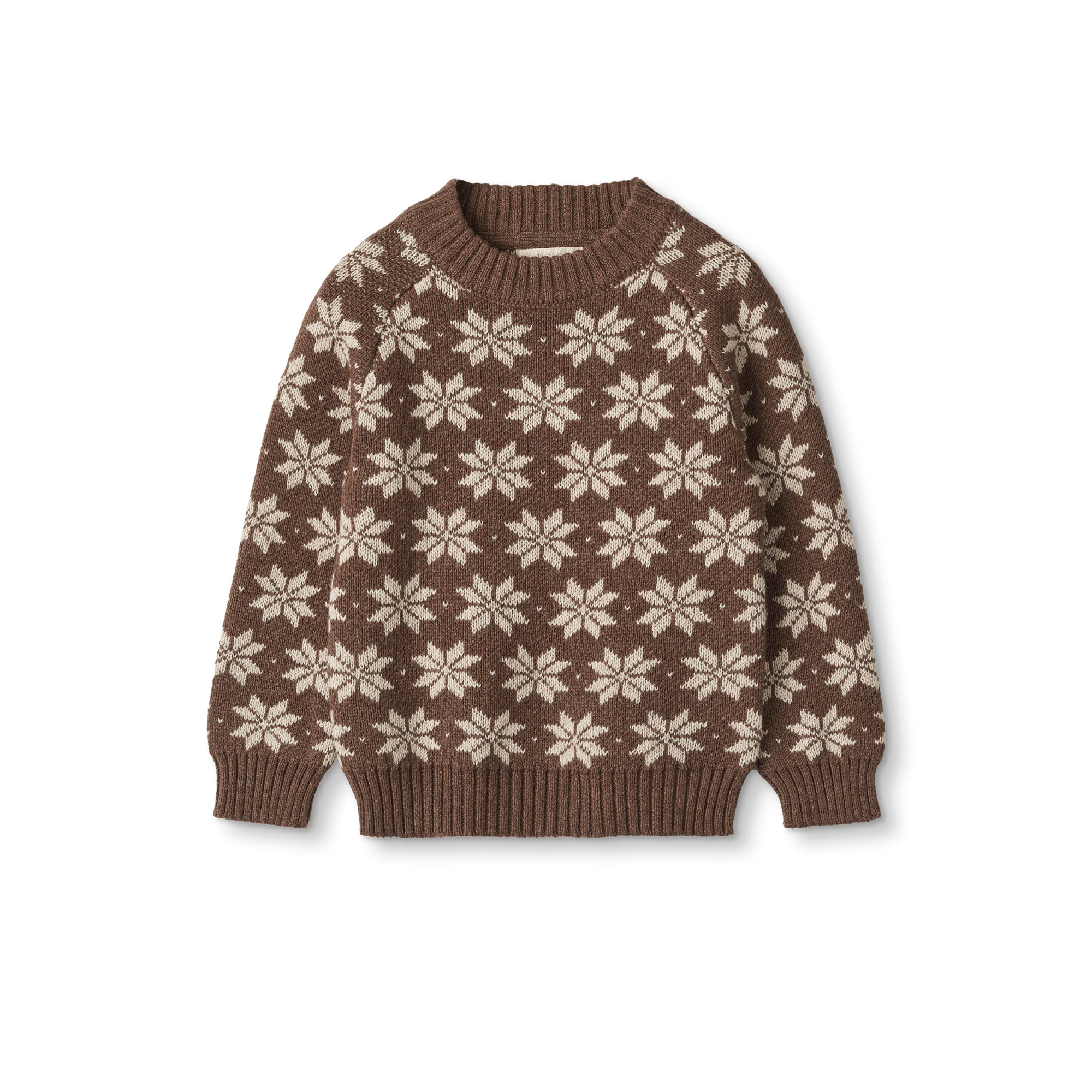 Pullover mit Schneeflocken