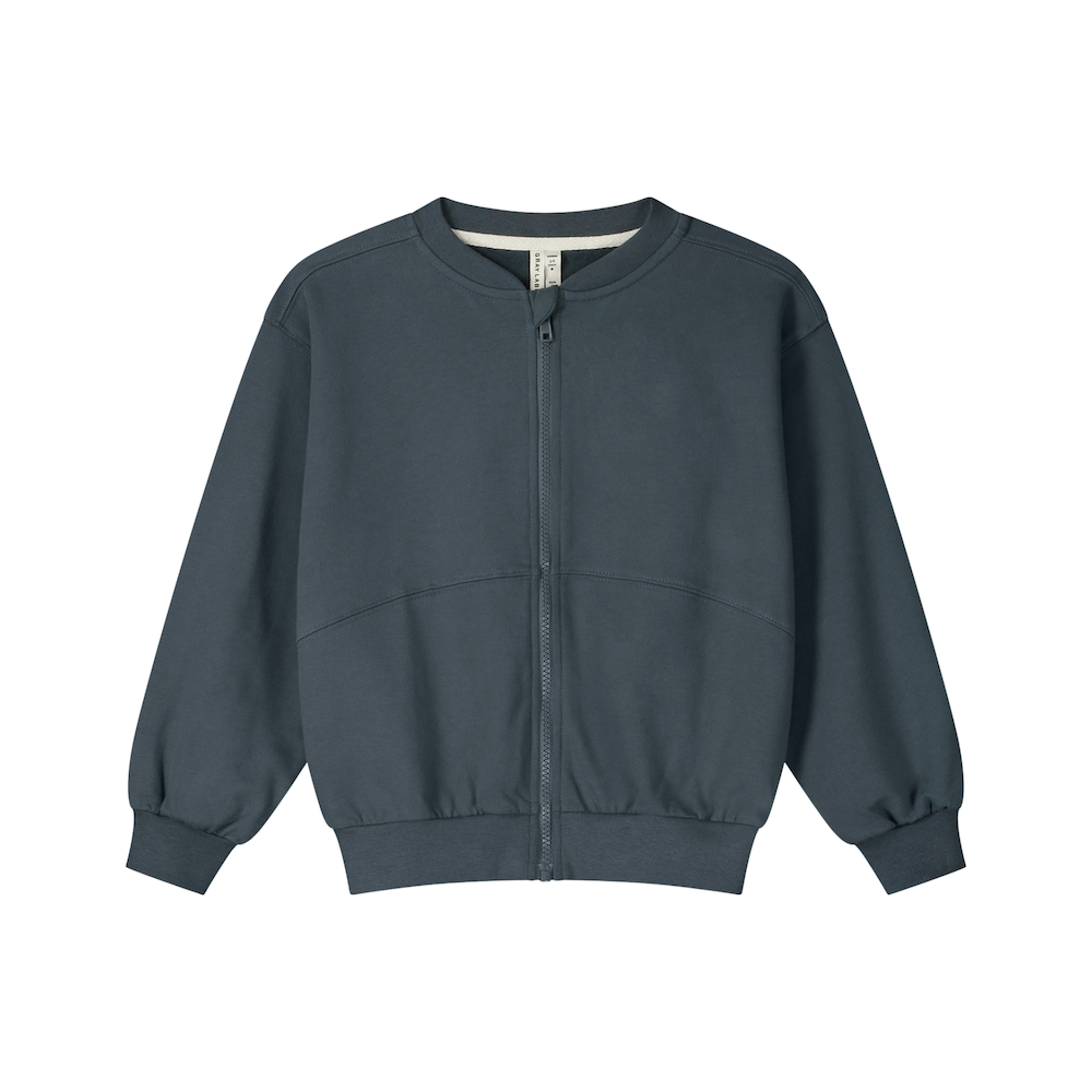 Bomber Sweater mit Reißverschluss