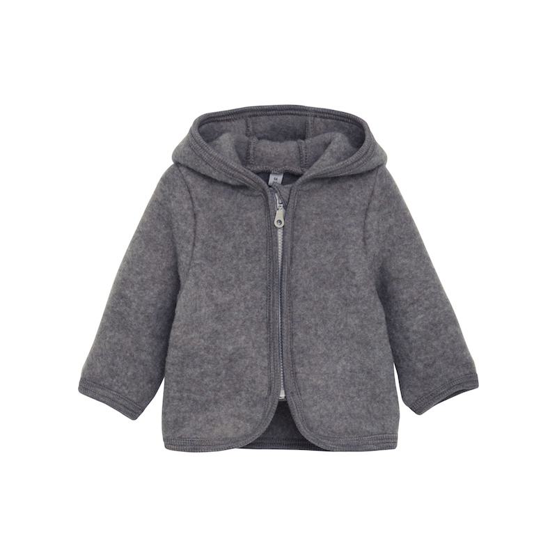 Jacke mit Ohren, Wollfleece