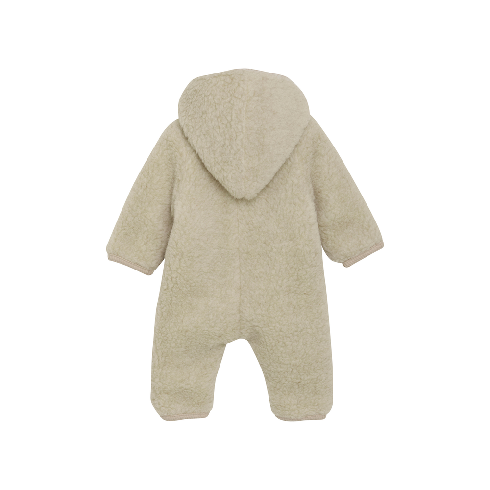 Pram Suit Wool Teddy with Lining