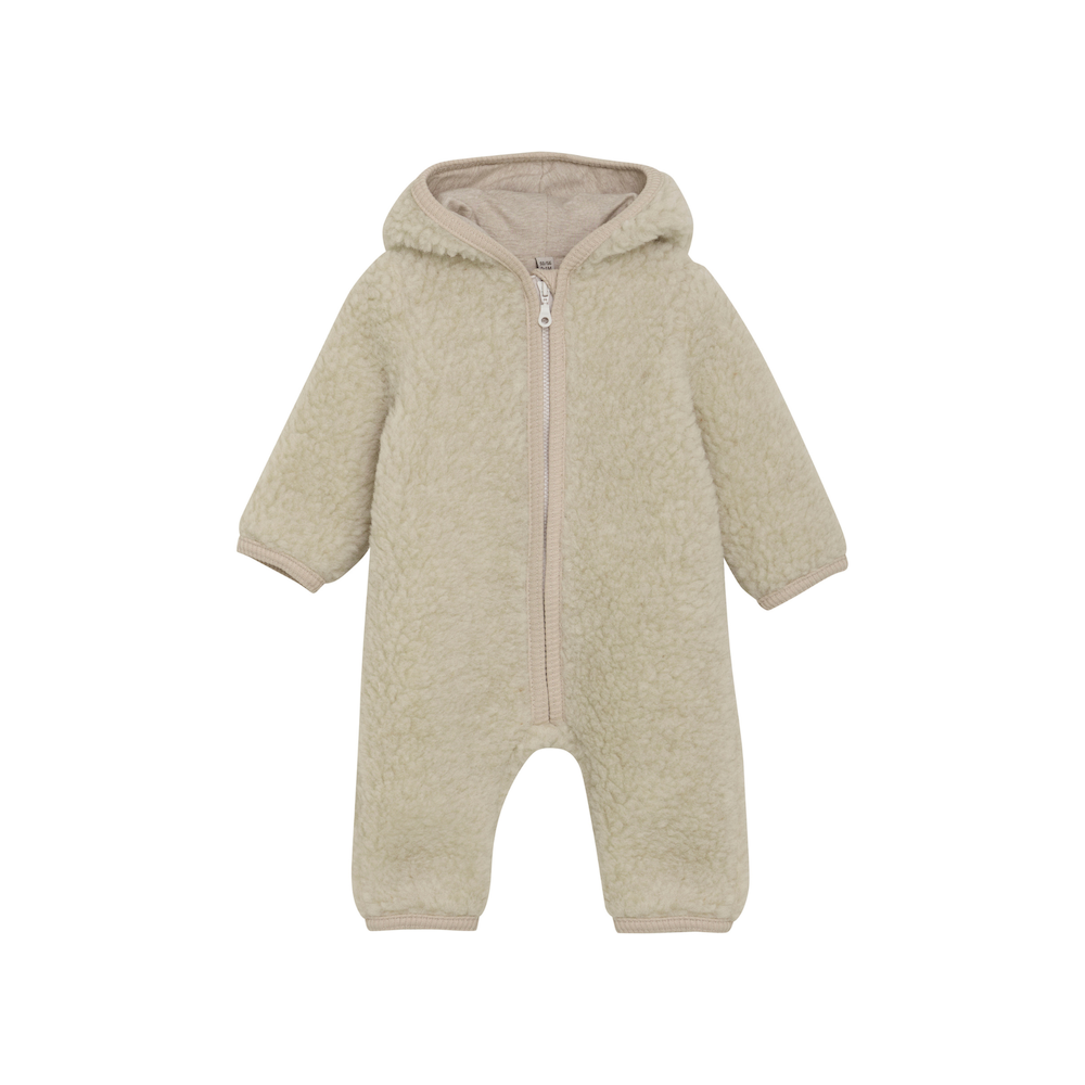 Pram Suit Wool Teddy with Lining