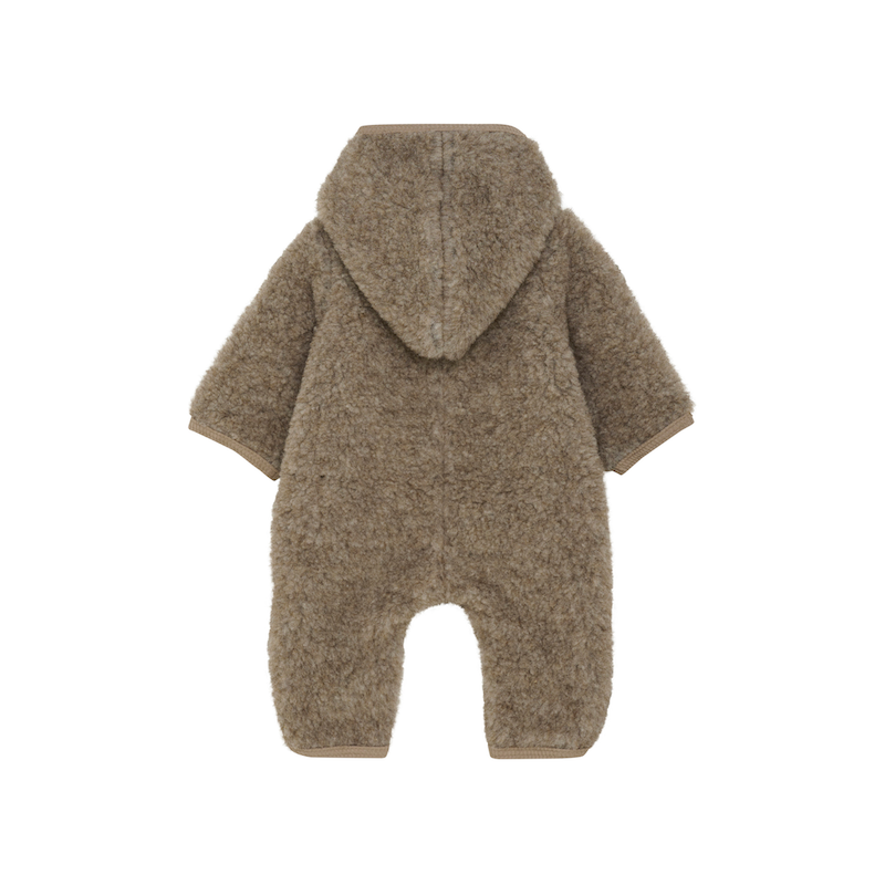 Pram Suit Wool Teddy with Lining