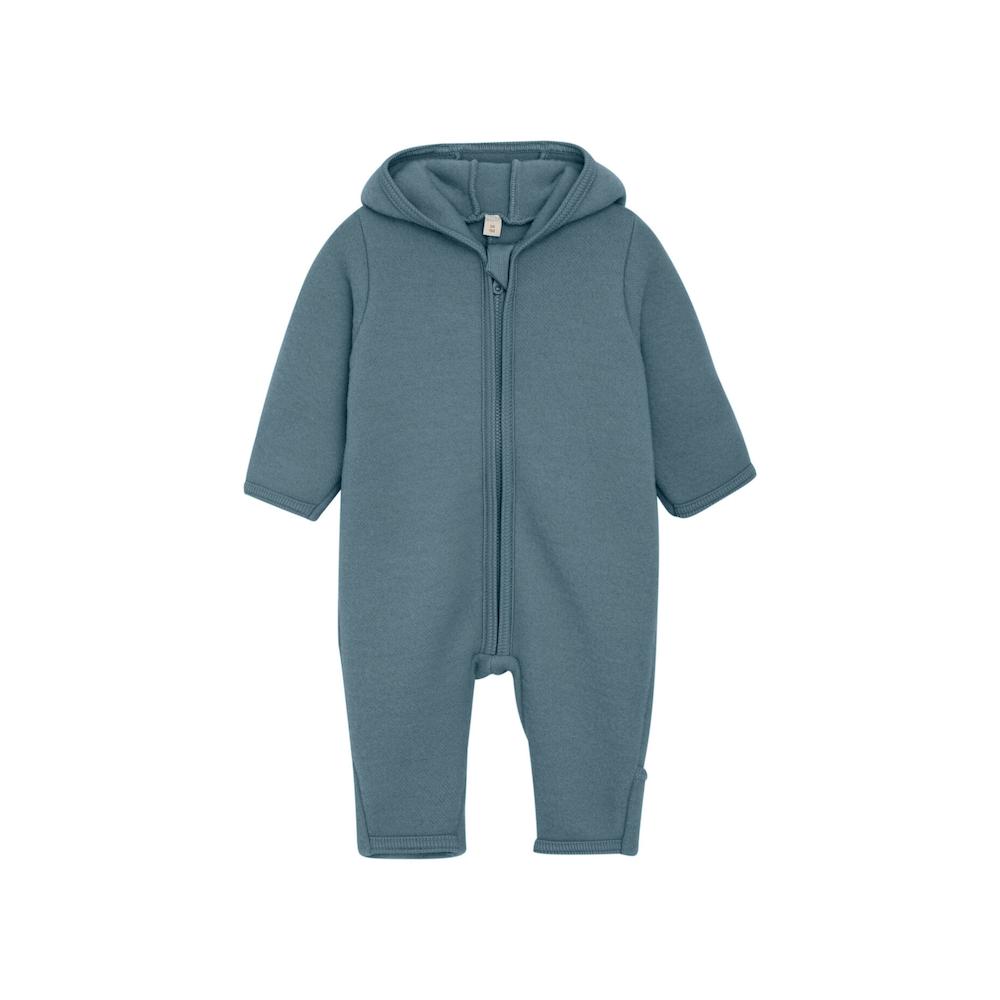 Pram Suit Wollfleece mit Ohren