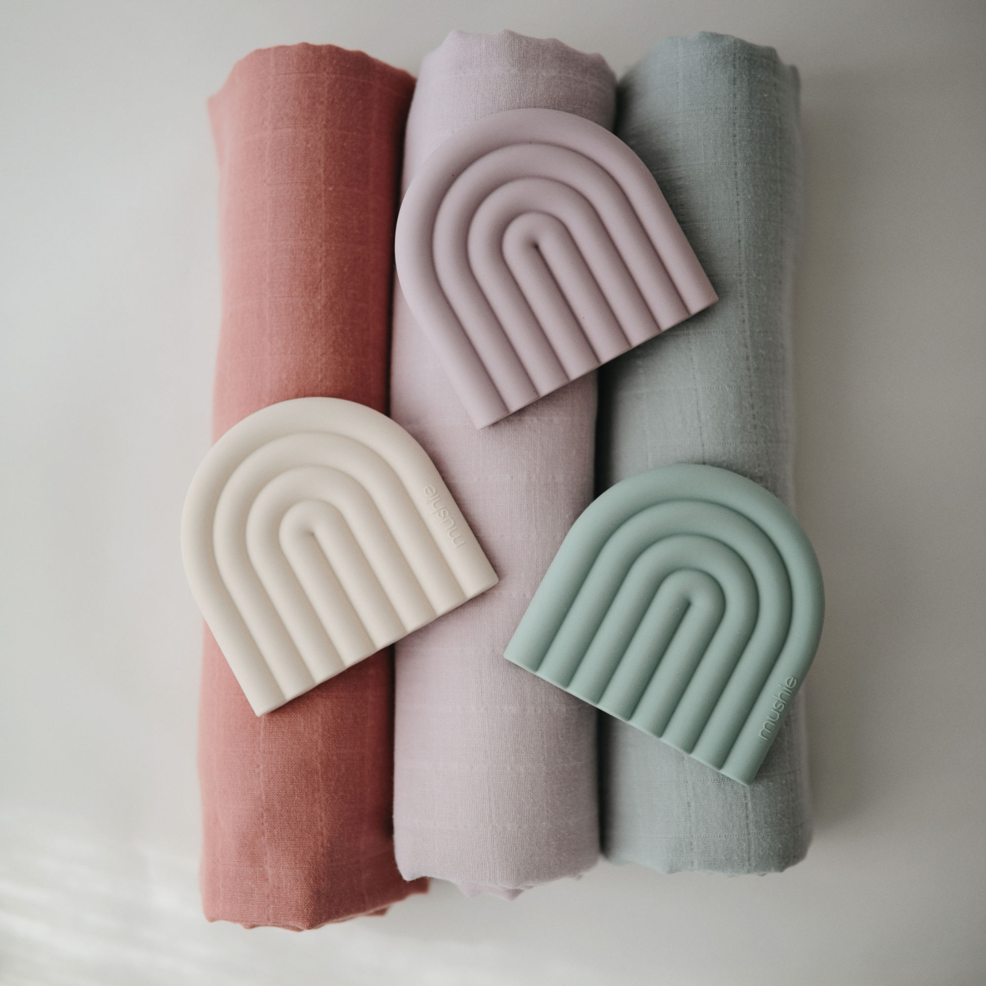 Mulltuch "Swaddle Muslin Soft Mauve"