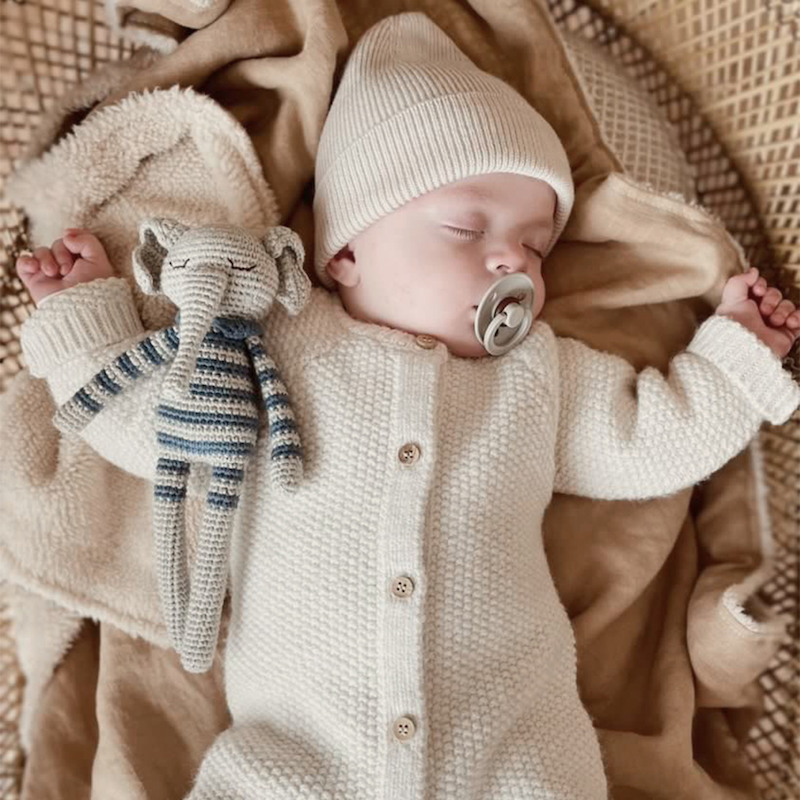 Häkelpuppe Ellie Elephant | striped raf