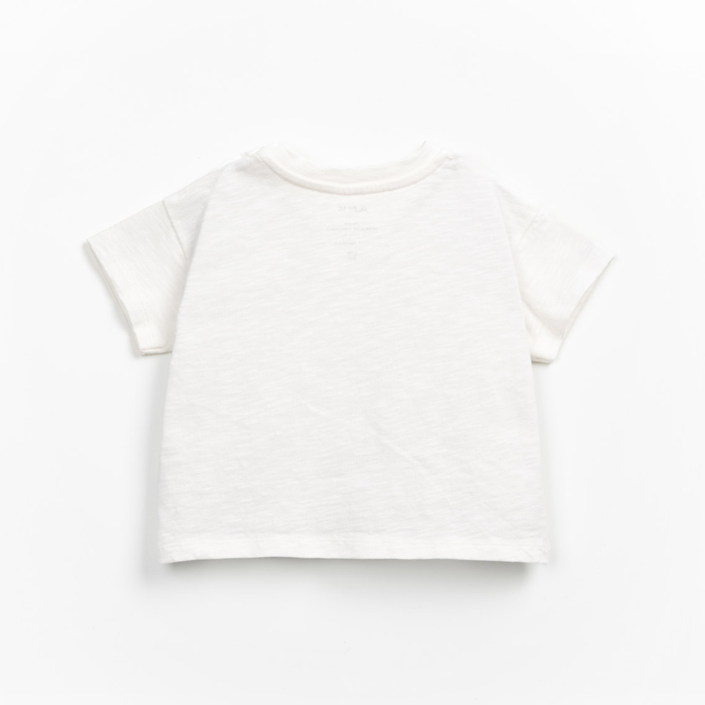 T-Shirt mit Front Print, Bio-Baumwolle
