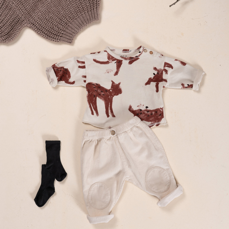 Langarmshirt aus Bio-Baumwolle