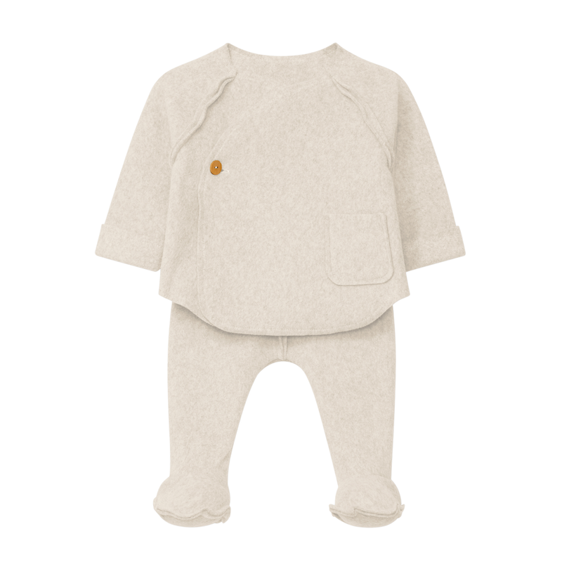 Zweiteiliges Set aus Bio-Fleece