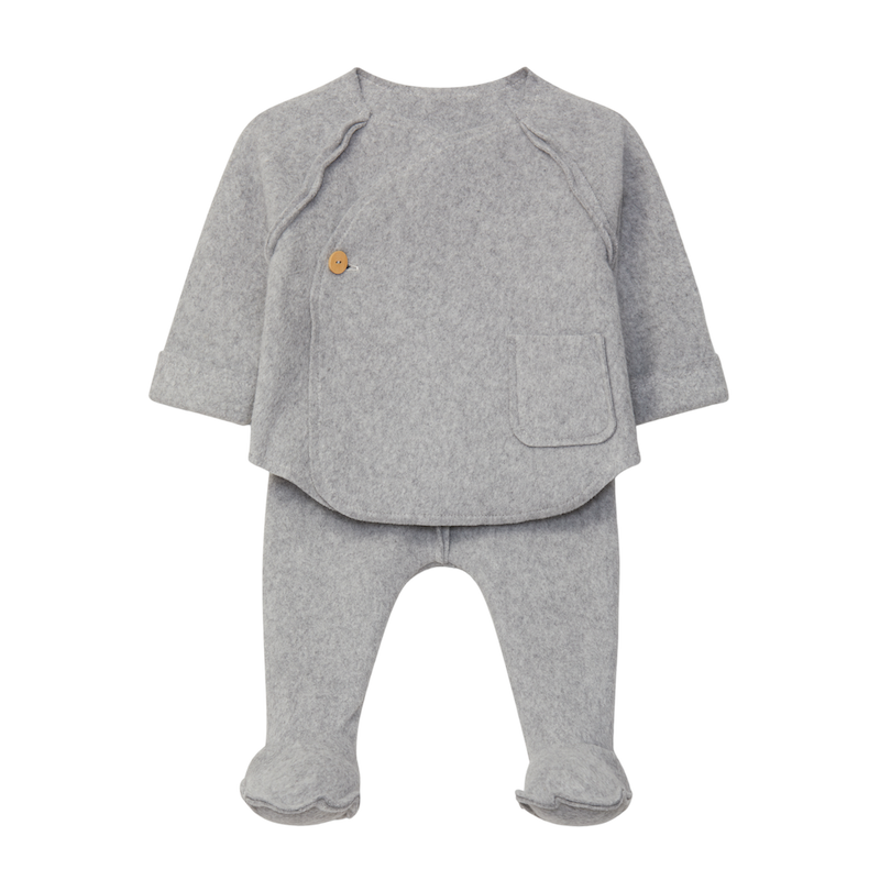 Zweiteiliges Set aus Bio-Fleece