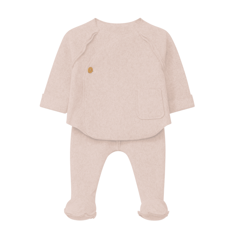 Zweiteiliges Set aus Bio-Fleece