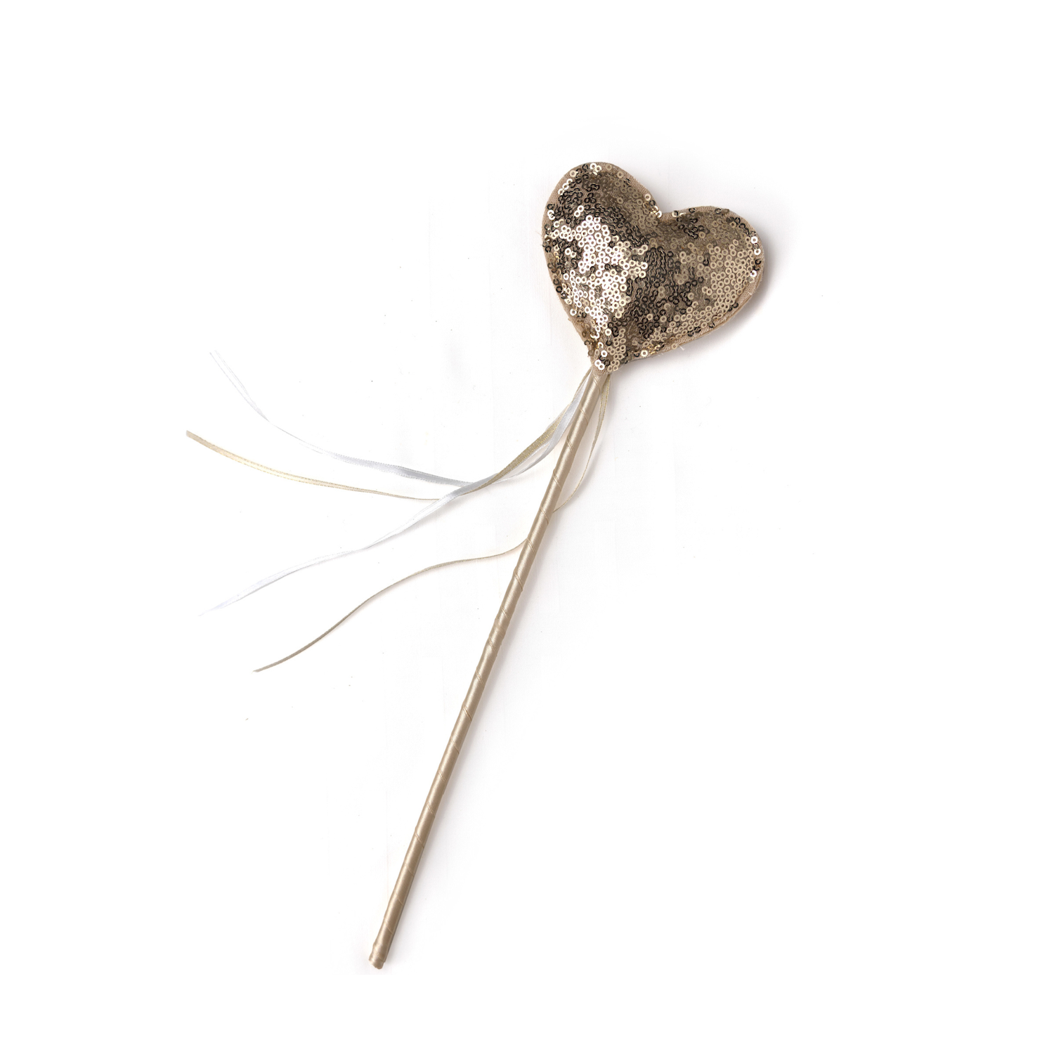 Glitzer-Zauberstaub Herz, golden