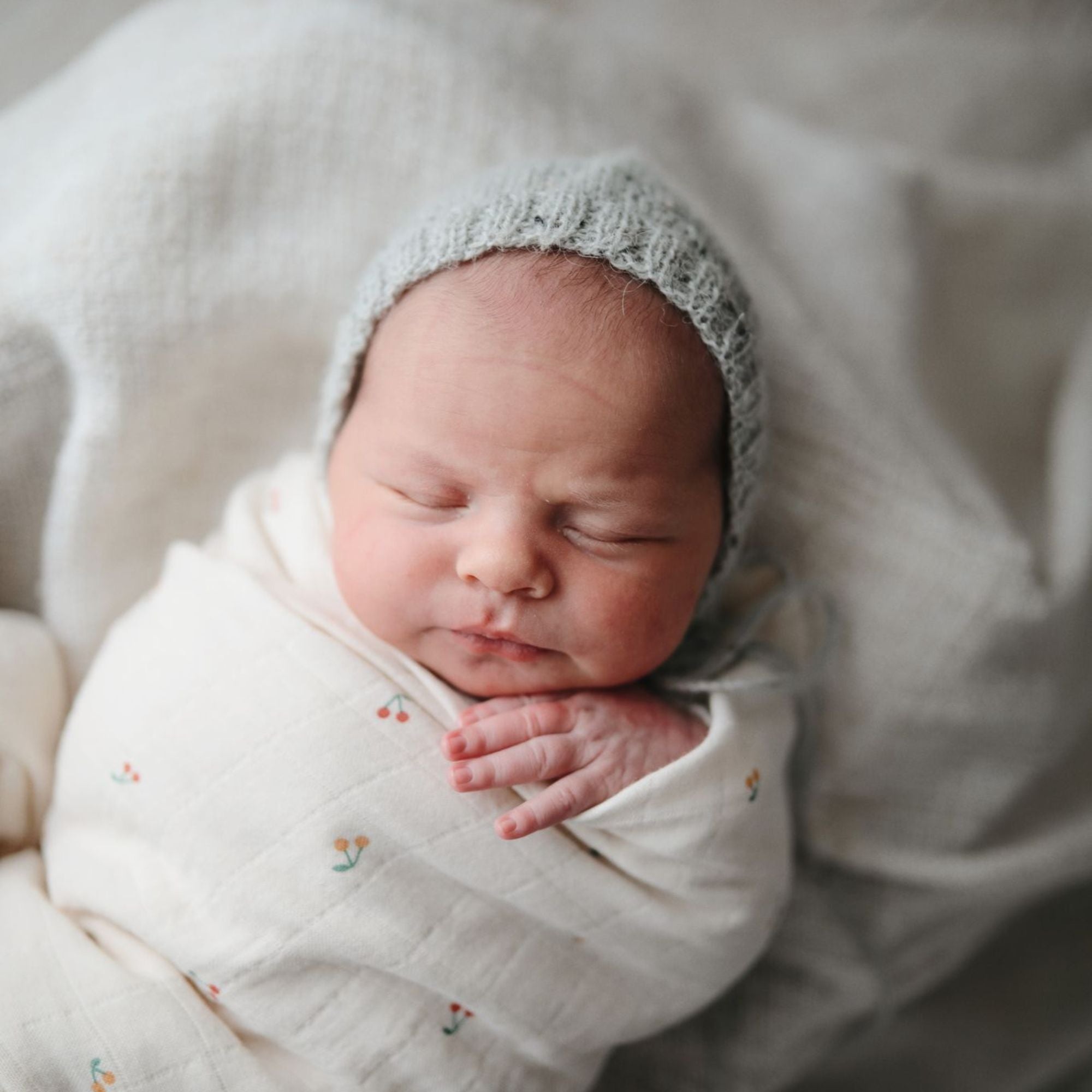 Mulltuch "Swaddle Cherries"