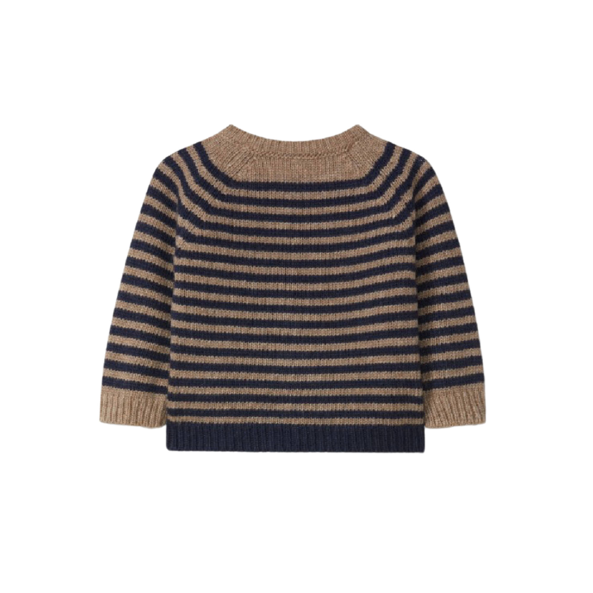 Gestreifter Strickpullover