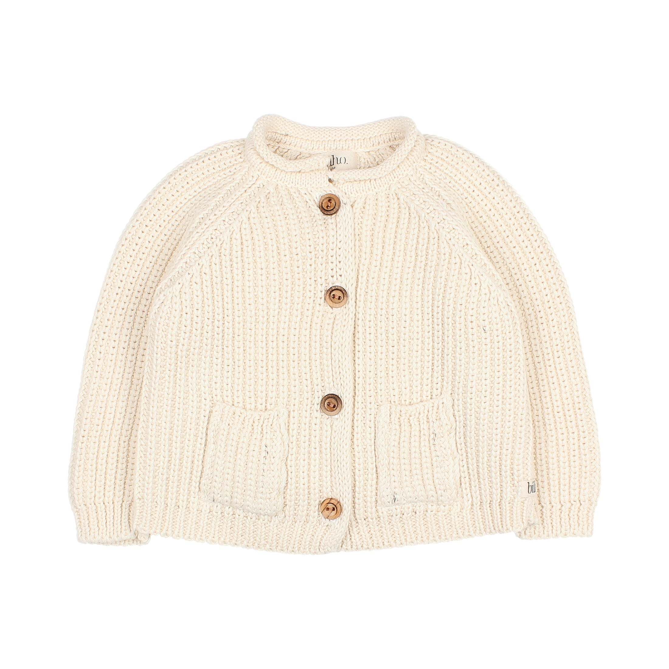Strickjacke aus Bio- Baumwolle