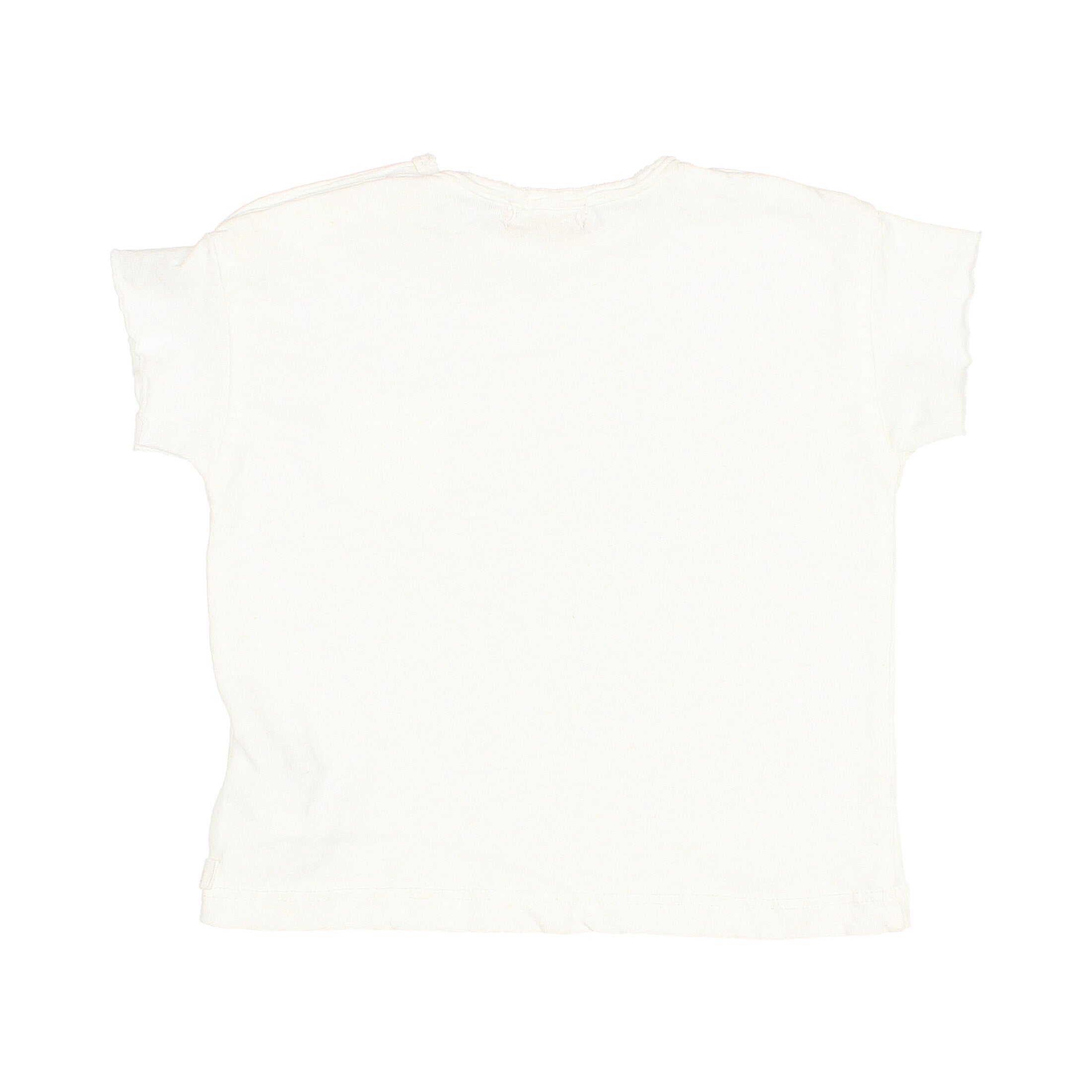 T-Shirt aus Baumwolle & Leinen