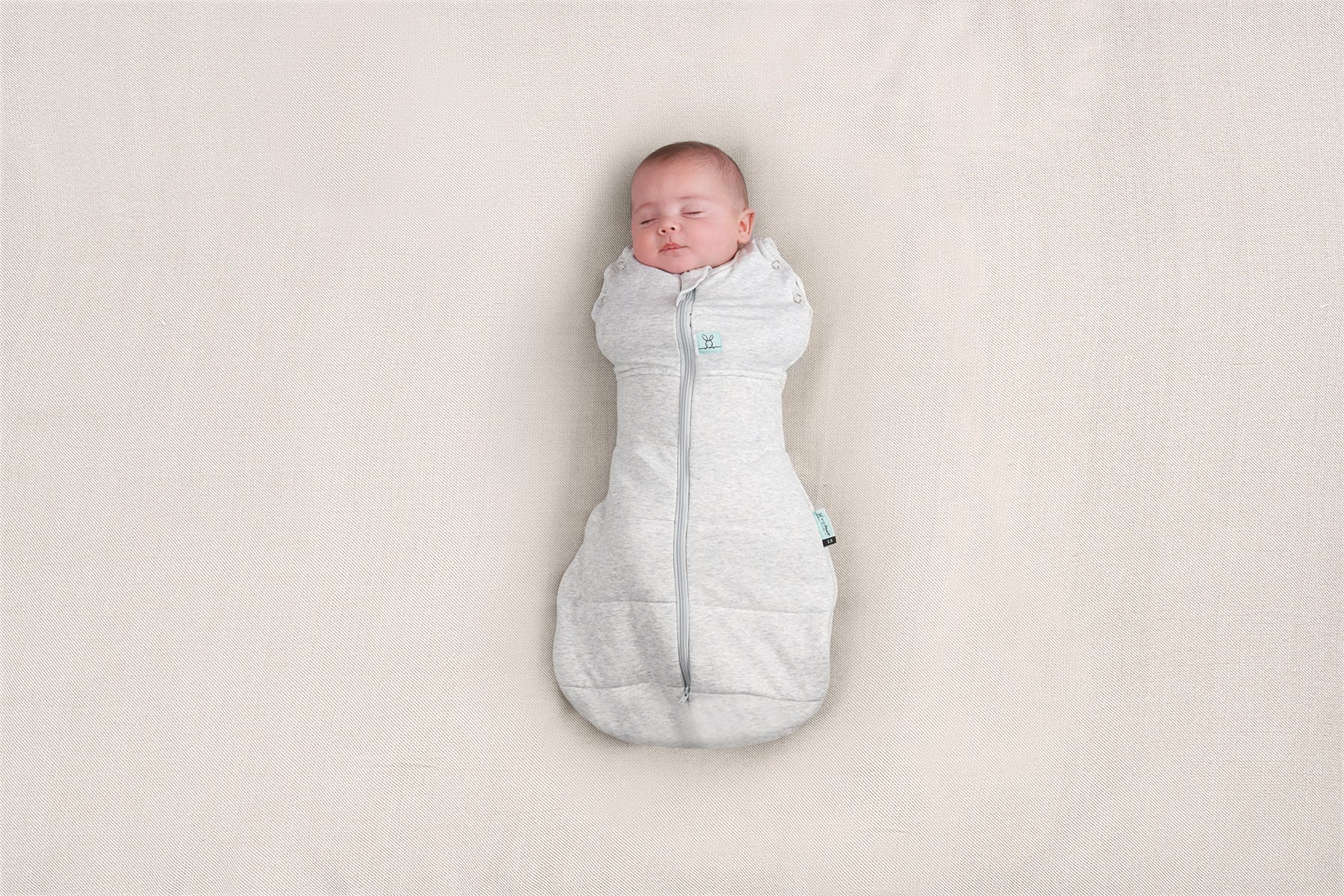 Schlafsack Frühling/Herbst (1 TOG), grey marle