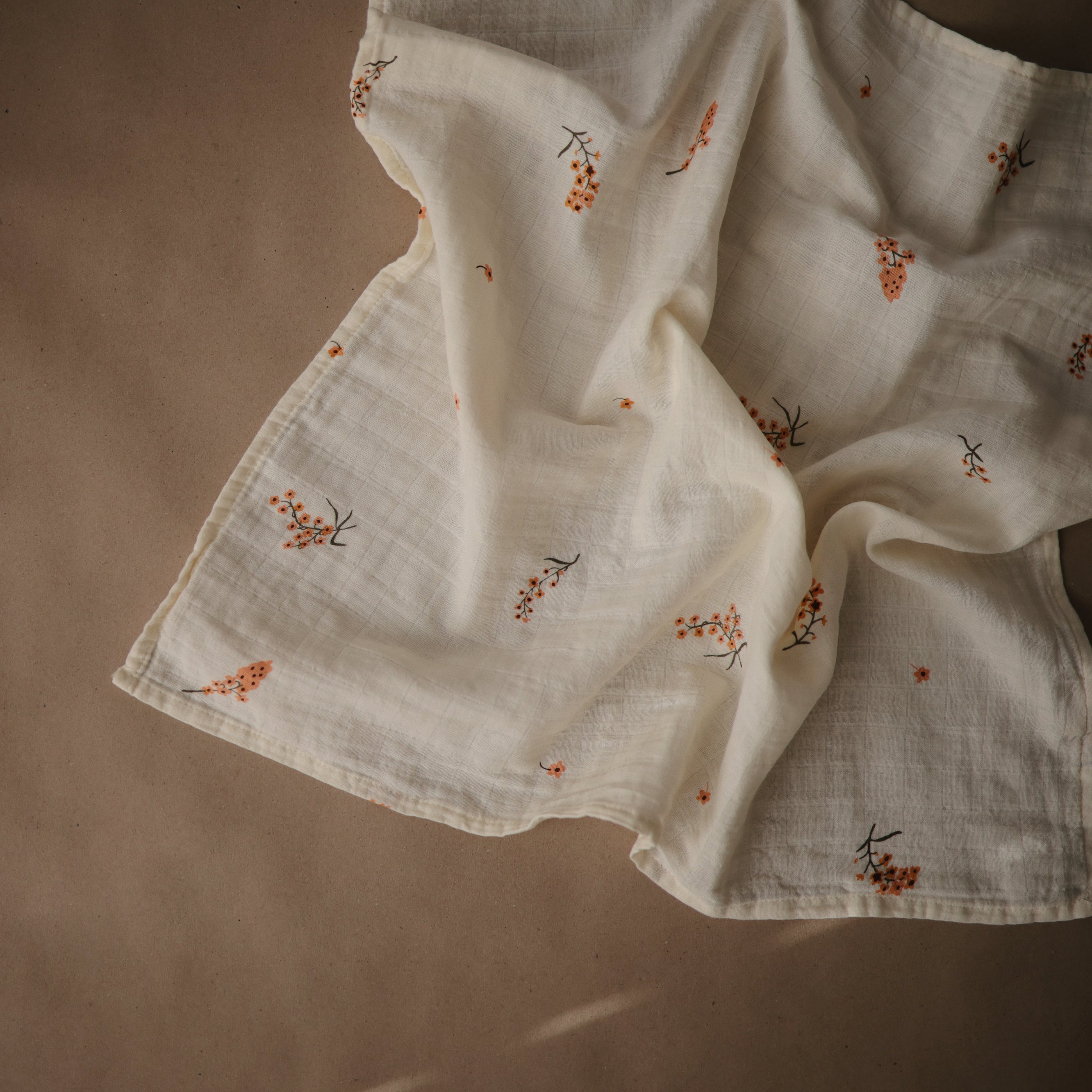Muslin Stoffwindel "Flowers", 3er Packung