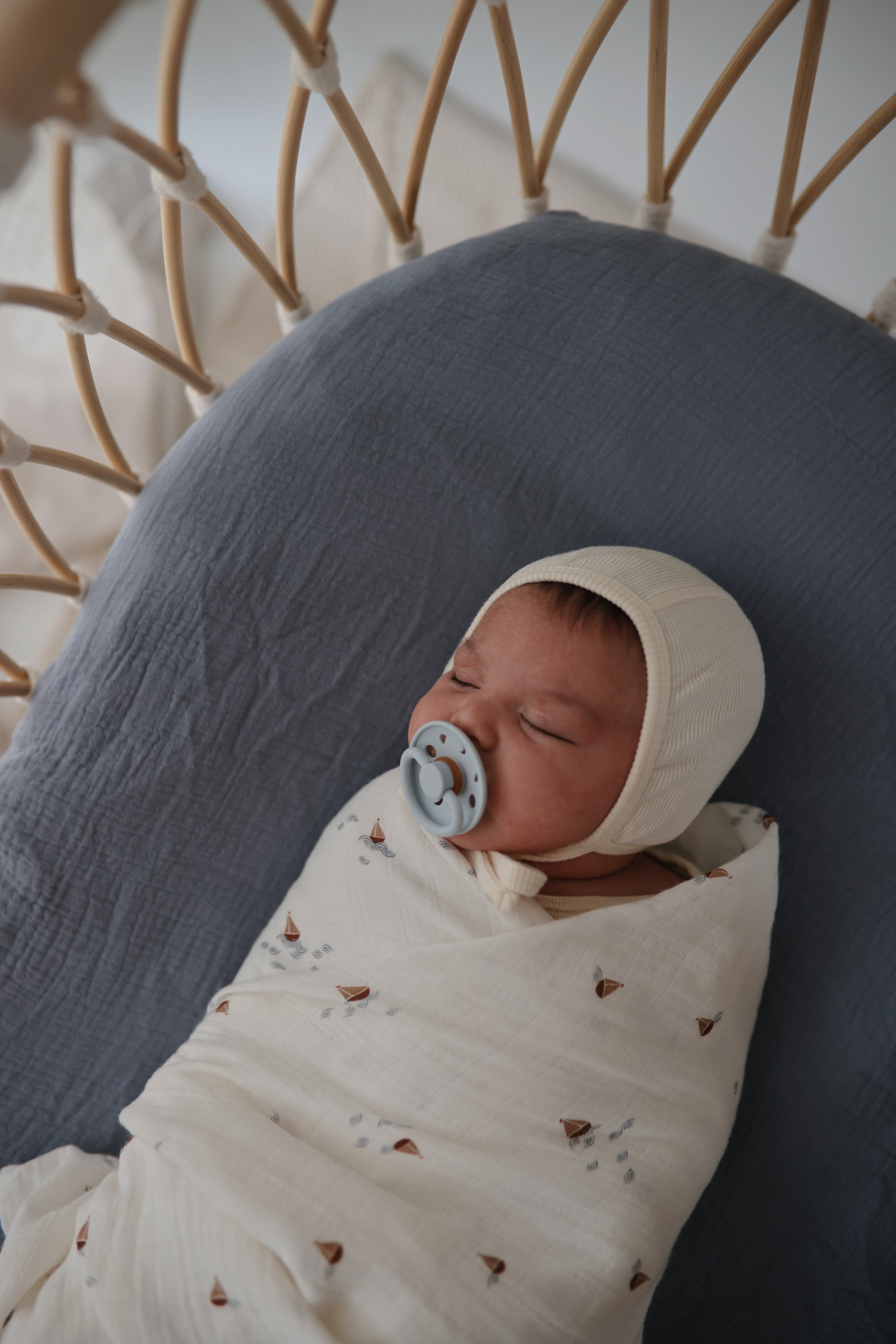 Mulltuch "Swaddle Muslin Boats"