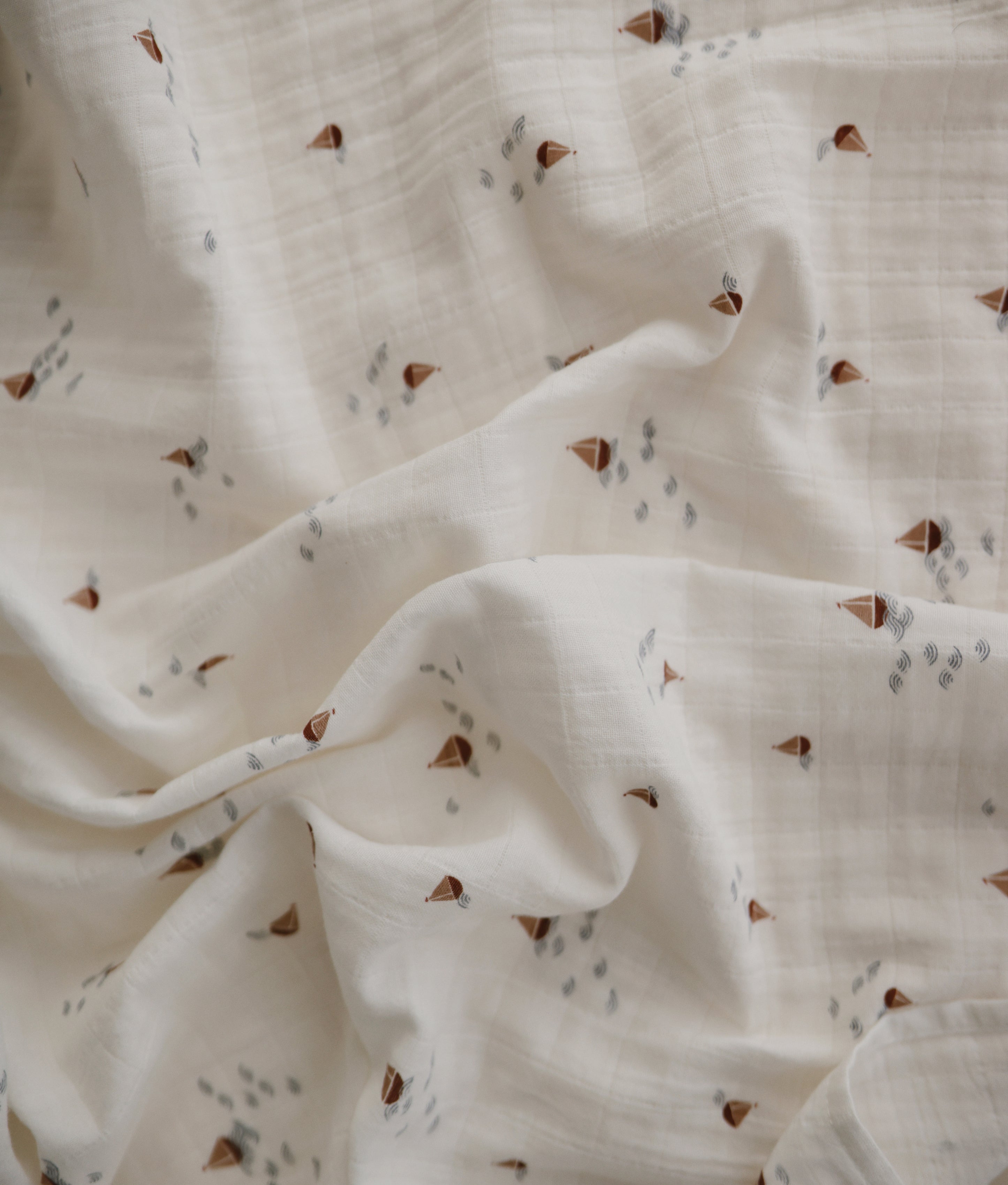 Mulltuch "Swaddle Muslin Boats"
