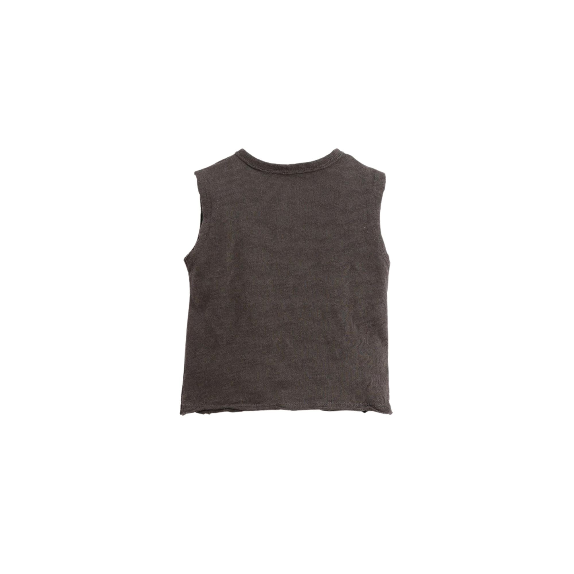 Ärmelloses T-Shirt aus Bio-Baumwolle