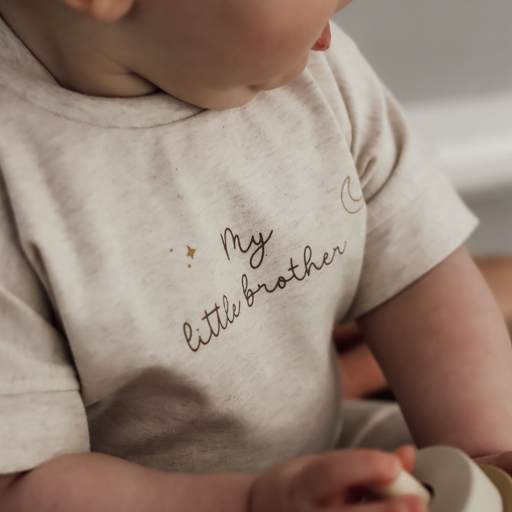 T-Shirt Little Brother, Bio-Baumwolle