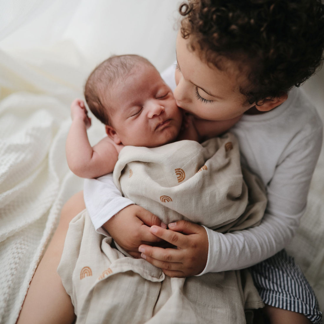 Mulltuch &quot;Swaddle Rainbow&quot;