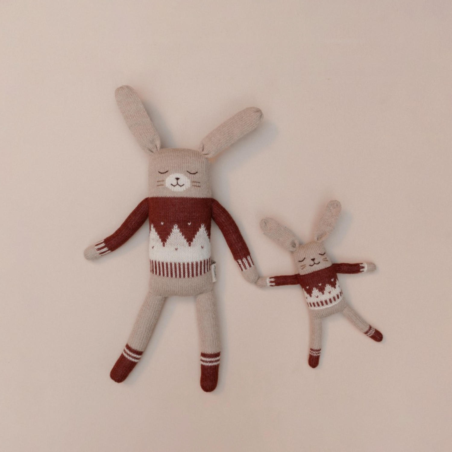 Kuscheltier &quot;Bunny sienna jacquard sweater&quot;