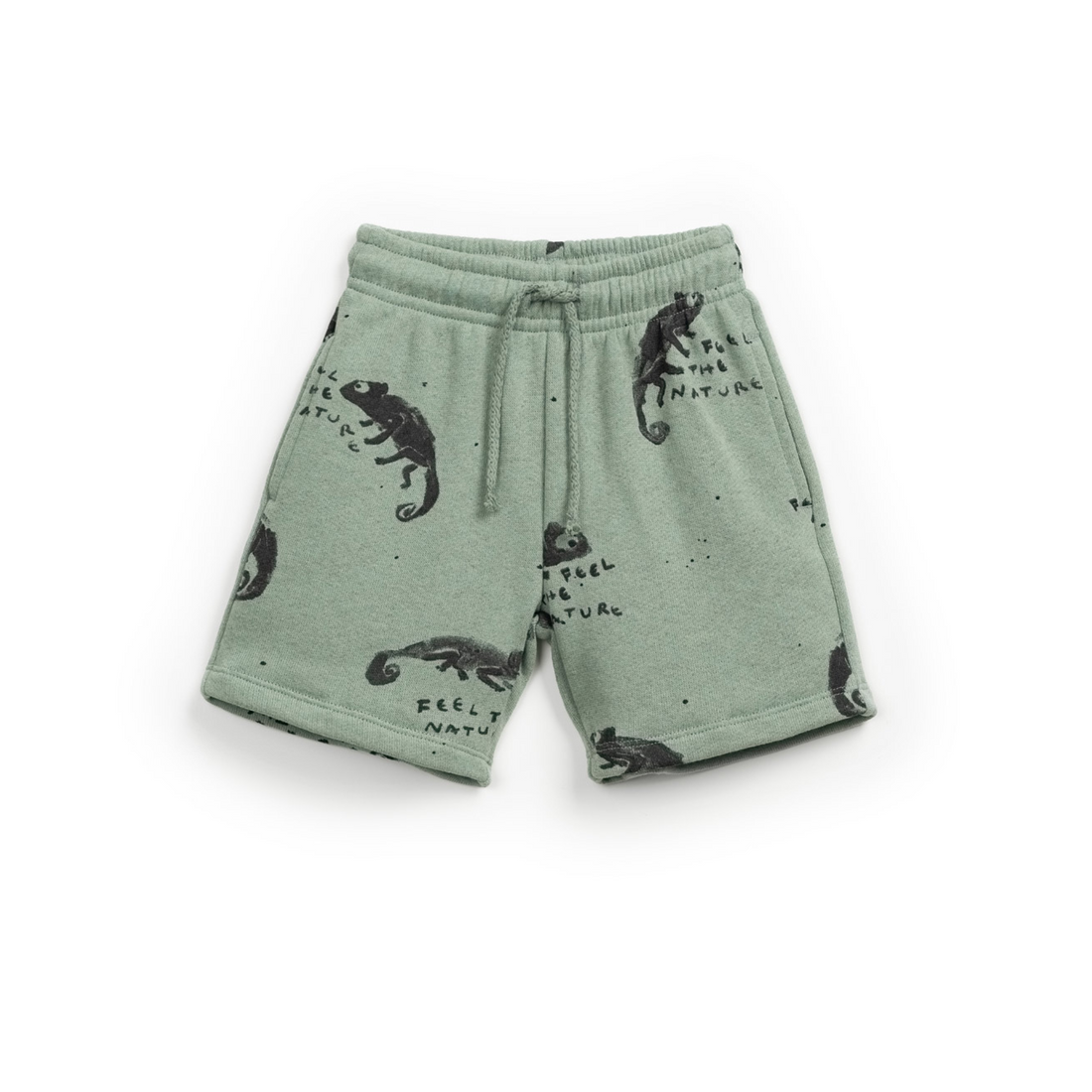 Shorts mit Chamäleon-Print