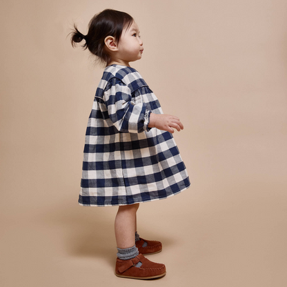Baby Gingham Kleid | Karo