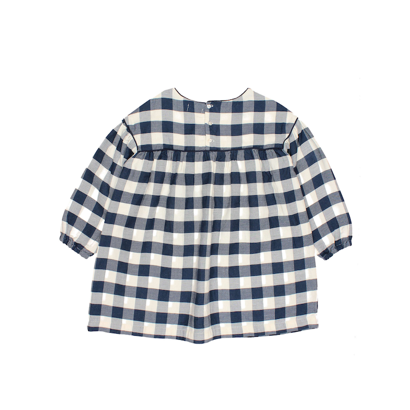 Baby Gingham Kleid | Karo