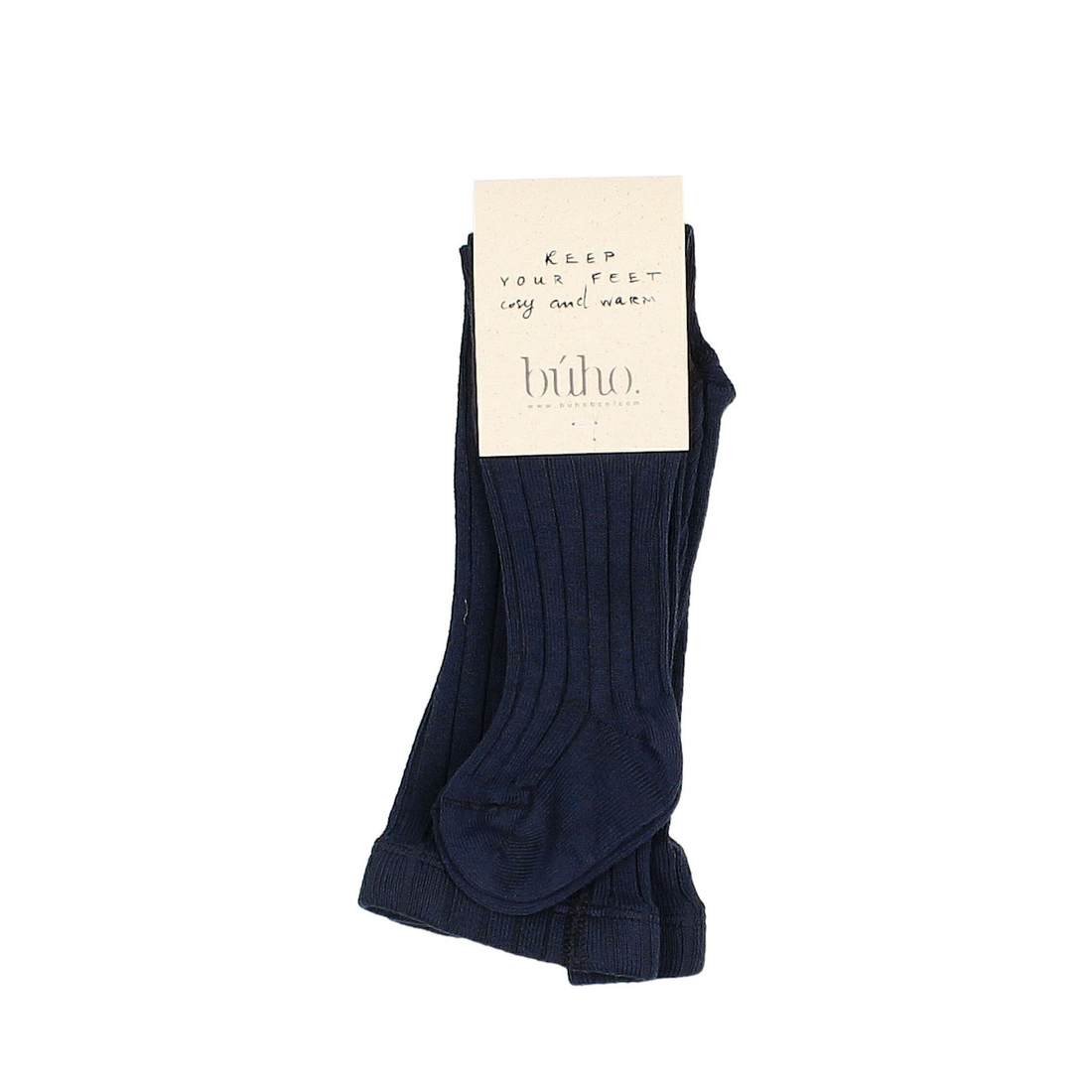 Baby-Rippenstrumpfhose | Navy