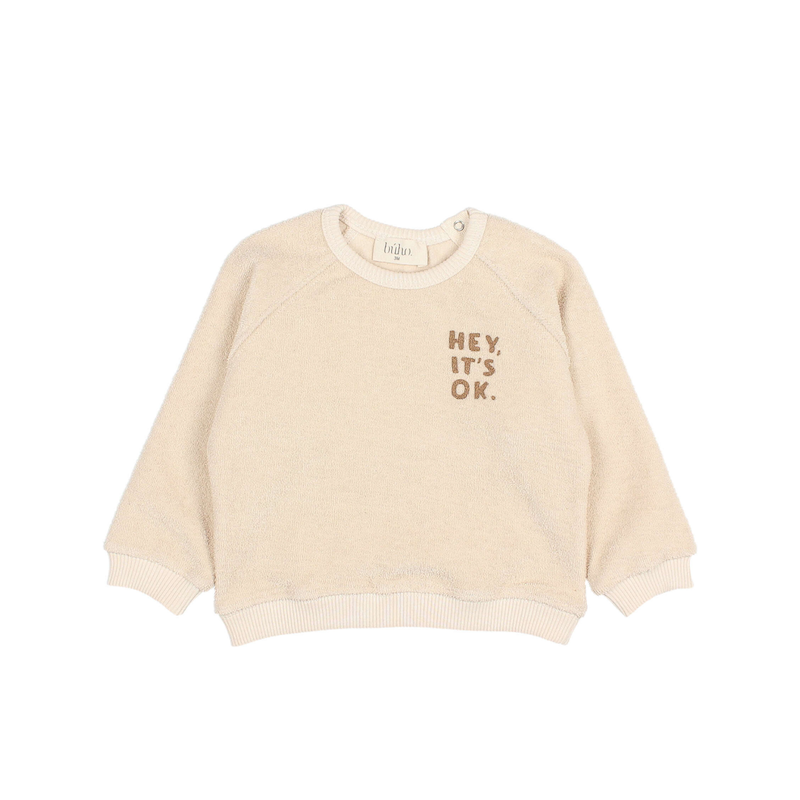 Terry Sweatshirt aus Bio-Baumwolle