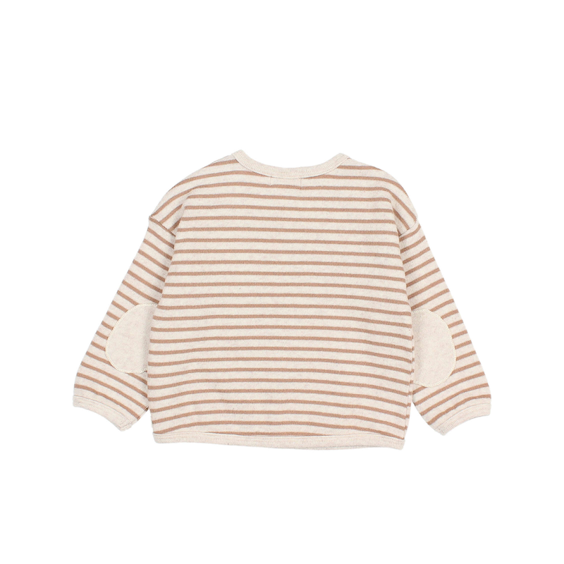 Gestreiftes Sweatshirt aus Jersey