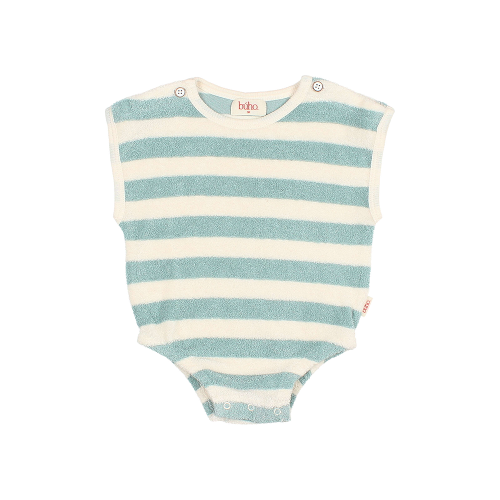 Terry gestreiftes Romper