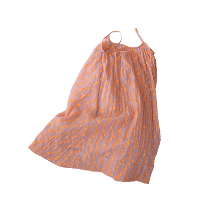 Cleo Sheer Dot A-Linie Kleid