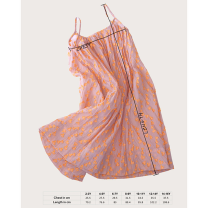 Cleo Sheer Dot A-Linie Kleid