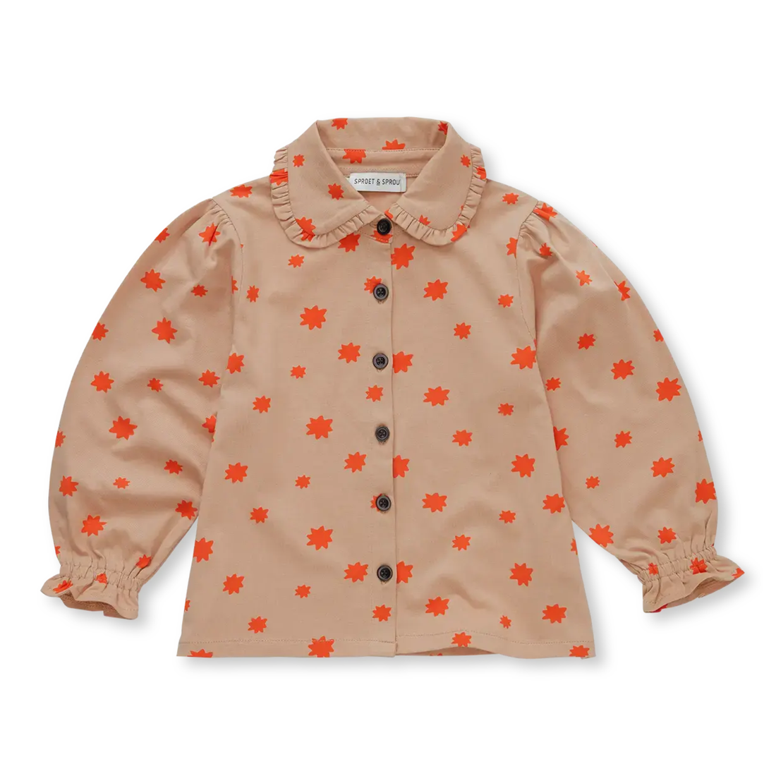 Mädchen Bluse Stardust – Praline