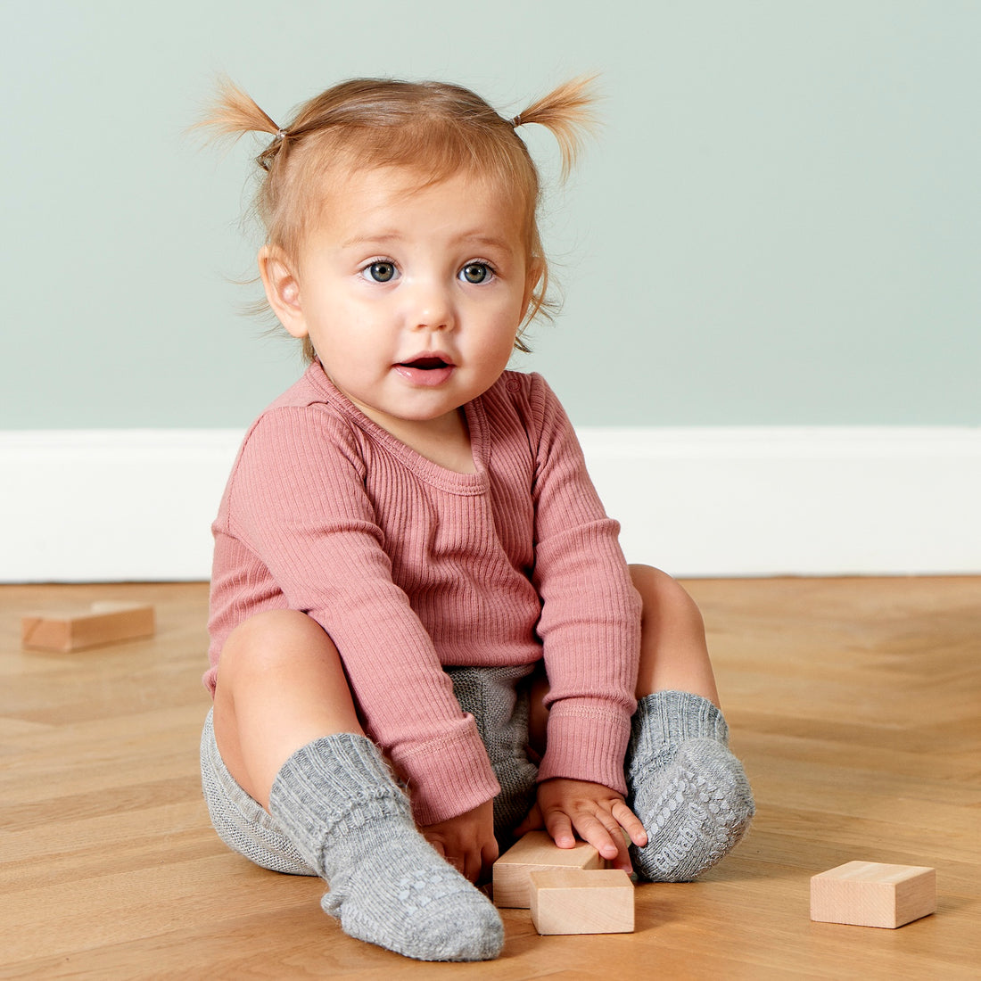 Alpaka Anti-Rutsch-Socken