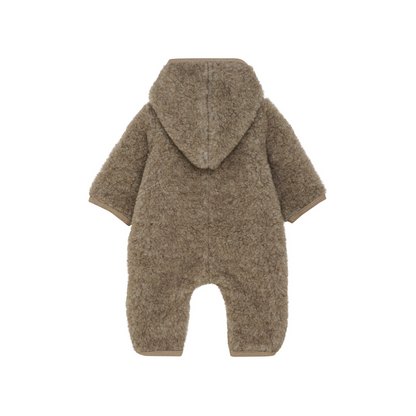 Pram Suit Wool Teddy with Lining