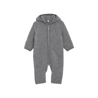 Pram Suit Wollfleece mit Ohren