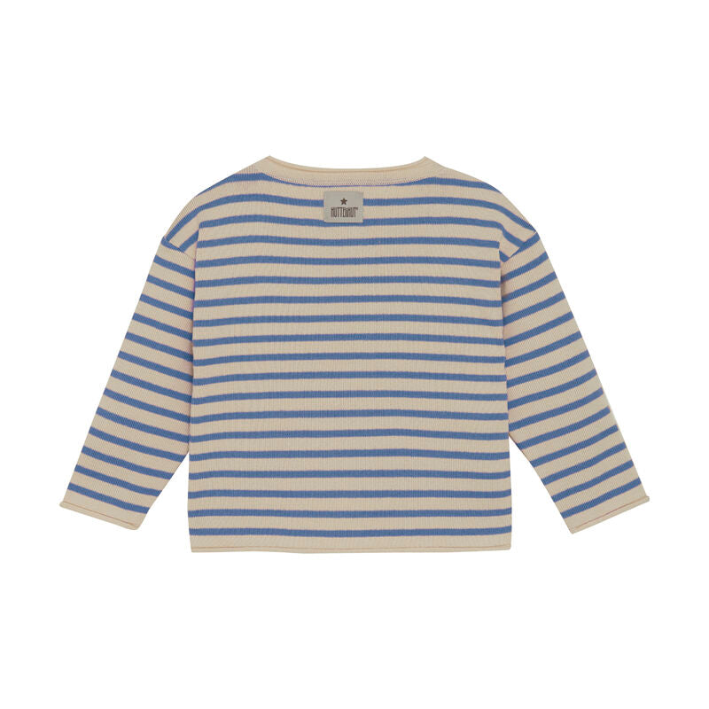 Langarmshirt O-Neck, strick