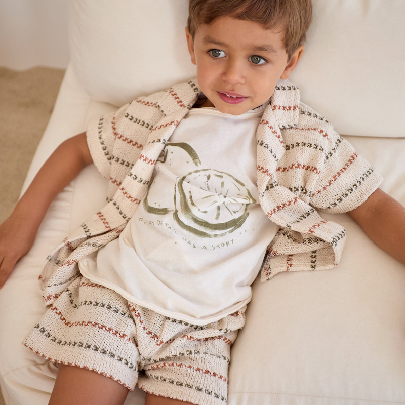 Gestreiftes Jersey-Shirt