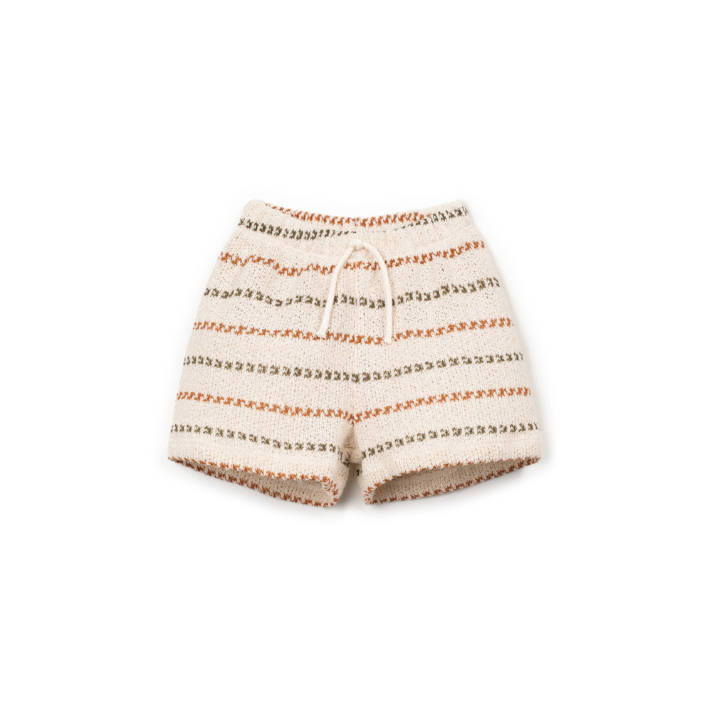 Shorts aus weichem Strick
