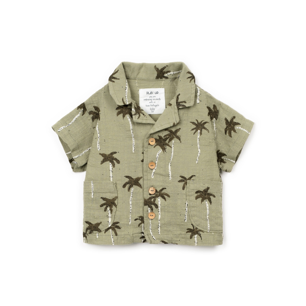 Shirt mit Baum-Print