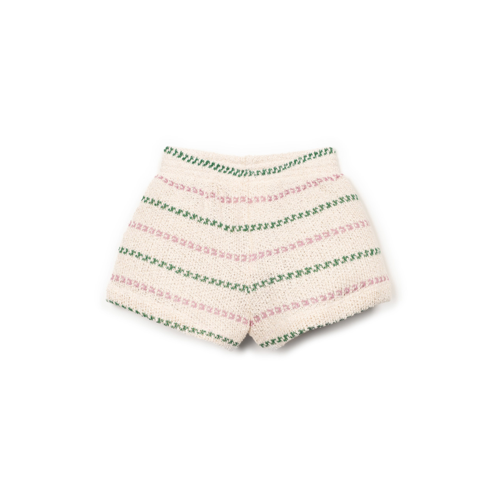 Shorts aus weichem Strick