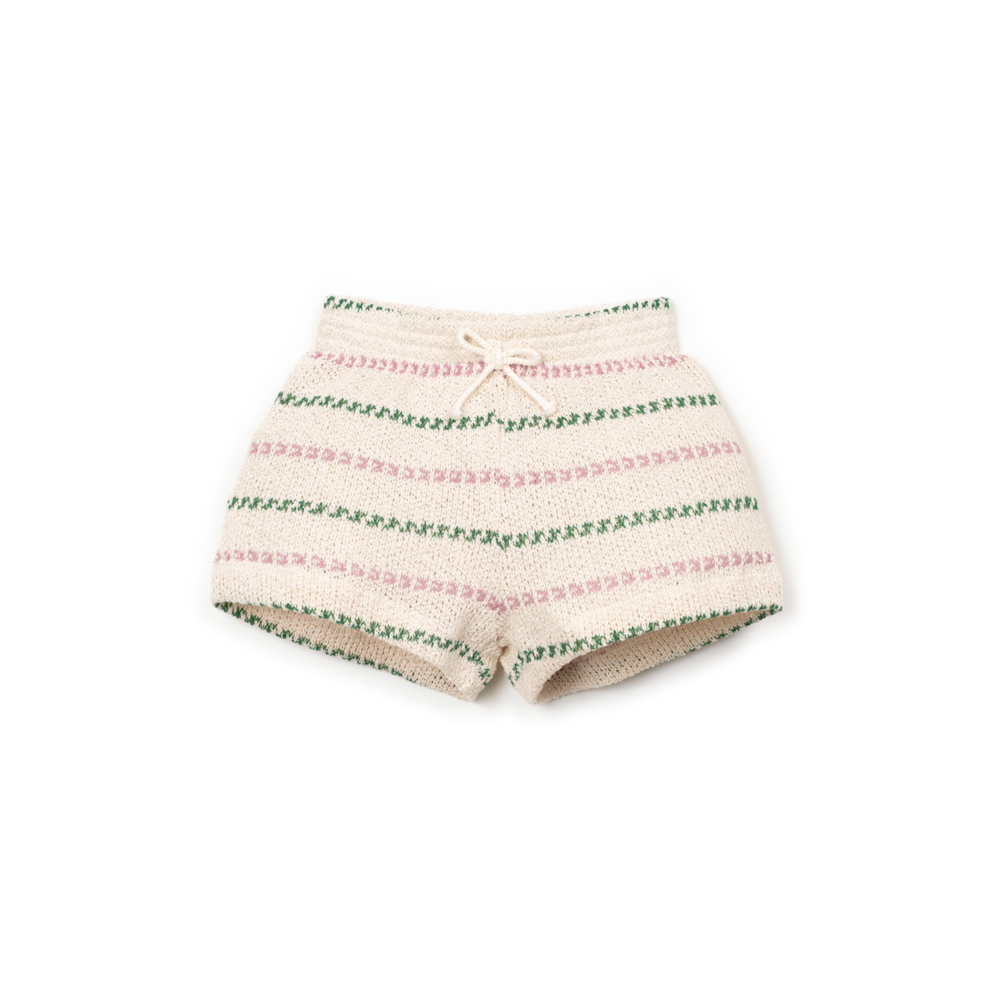 Shorts aus weichem Strick
